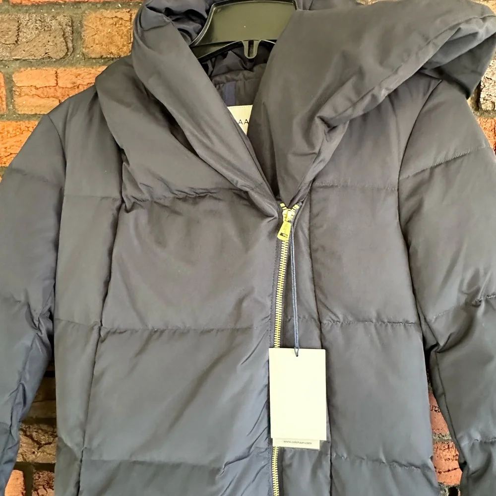 NWT Cole Haan Women's Down Quilted Puffer Coat - Picture 2 of 8